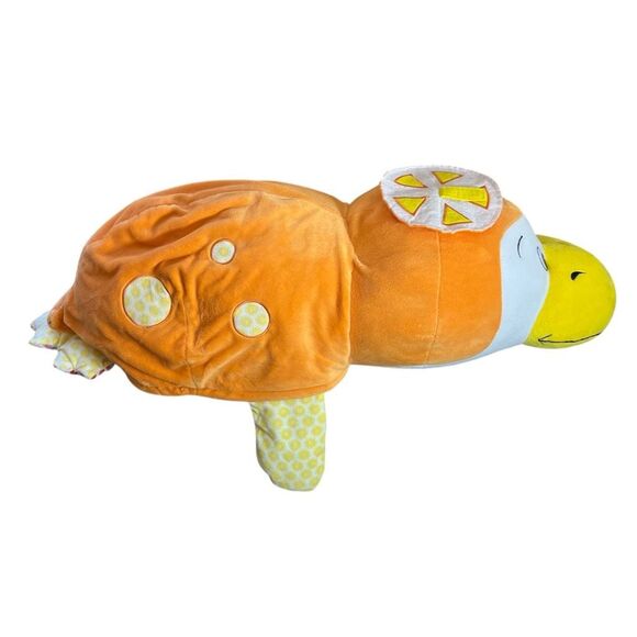 Flipazoo Orange Pop Penguin / Strawberry Seal Two In One Stuffed Toy - Picture 7 of 12